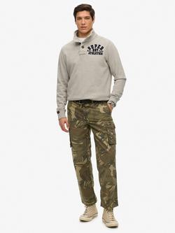 Superdry Parachute Light Cargo Trousers, Green, Green