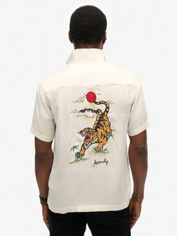 Superdry Merchant Suika Shirt - view 2, Egret Cream