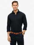 Superdry Cotton Vintage Destroy Pique Long Sleeve Shirt