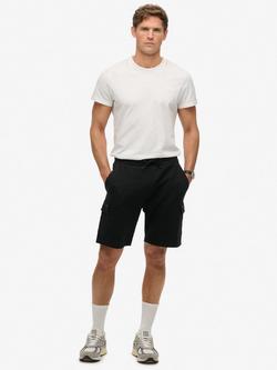 Superdry Tech Logo Cargo Shorts, Black