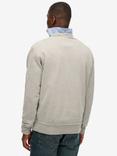 Superdry Athletic Essentials Crew Sweatshirt, Grey Marl