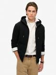 Superdry Essential Logo Zip Hoodie, Black