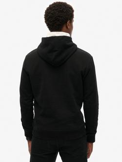 Superdry Essential Logo Hoodie, Black - view 2, Black