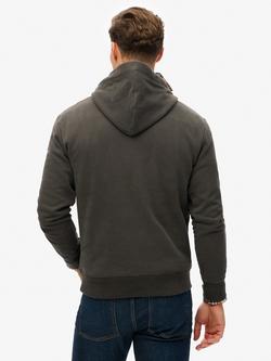 Superdry Essential Logo Hoodie - view 2, Vintage Black