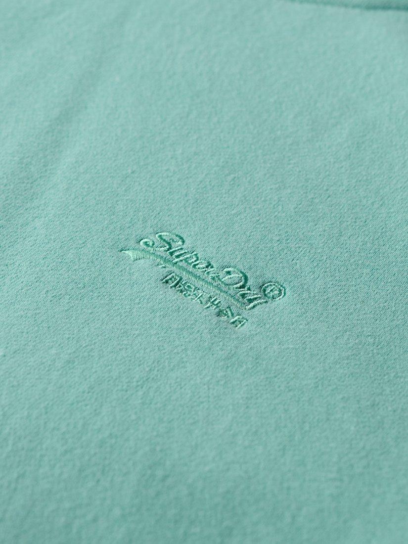 Product image 5 of 5, which shows Superdry Essential Logo Hoodie, Spearmint Green, S