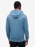 Superdry Classic Essential Zip Hoodie, Wedgewood Blue, Wedgewood Blue