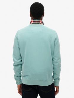 Superdry Classic Essential Sweatshirt - view 2, Cameo Blue