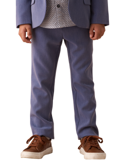Angel & Rocket Kids' Smart Trousers, Blue, Blue