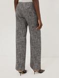 Jigsaw Blake Boucle Wool Rich Trousers, Grey