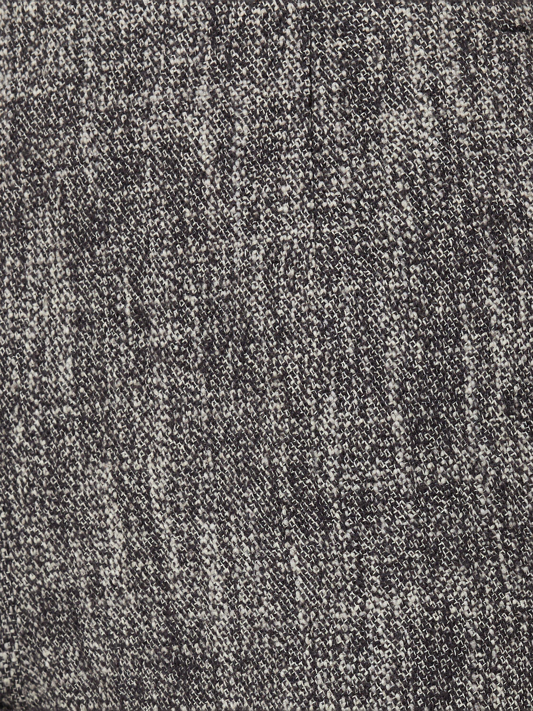Product image 8 of 8, which shows Jigsaw Blake Boucle Wool Rich Trousers, Grey, 6