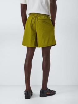 Kin Nylon Drawstring Shorts - view 2, Green Olive