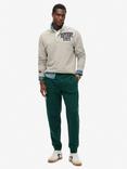 Superdry Essential Logo Joggers, Dark Pine Green