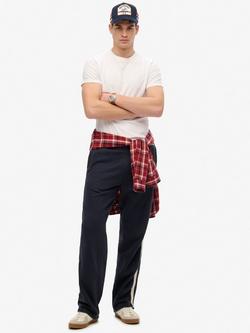 Superdry Athletic Essentials Straight Joggers, Bradley Navy, Bradley Navy