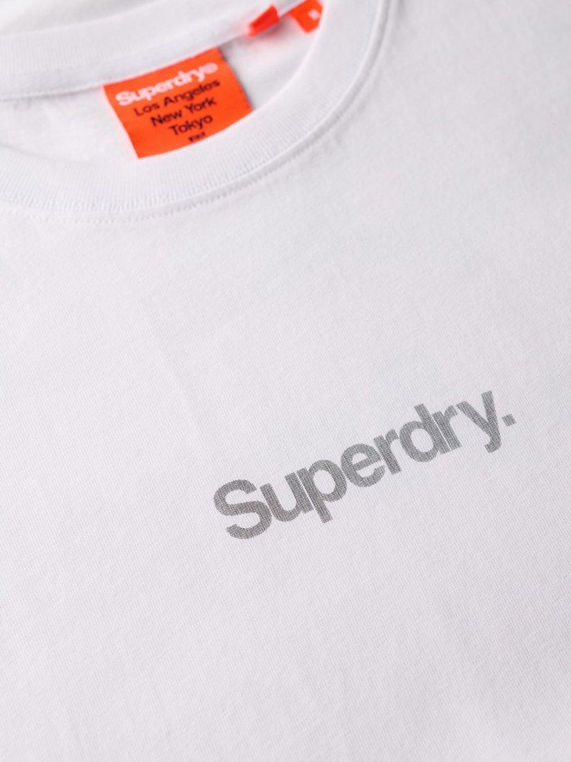 Product image 5 of 5, which shows Superdry Core Logo City T-Shirt, Optic, S