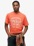 Superdry Cotton Regular Fit Short Sleeve Logo T-Shirt