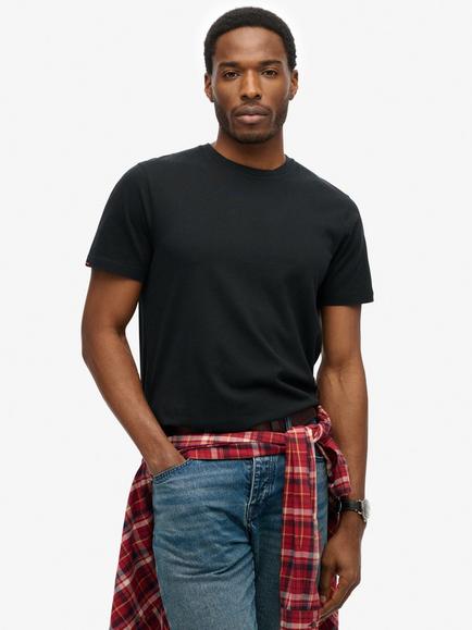 Superdry Classic Essential T-Shirt, Jet Black