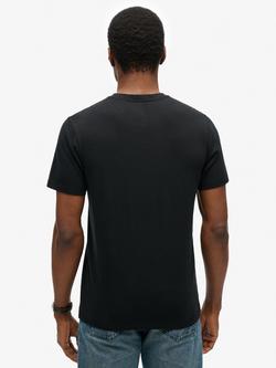 Superdry Classic Essential T-Shirt - view 2, Jet Black