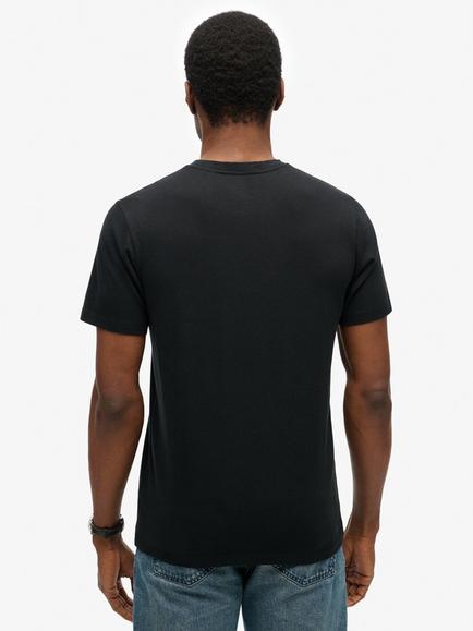 Superdry Classic Essential T-Shirt - view 2, Jet Black