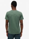 Superdry Classic Essential T-Shirt, Washed Jewel Green