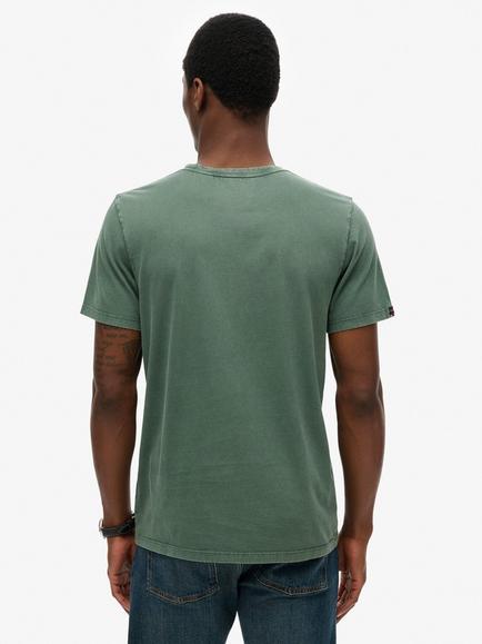 Superdry Classic Essential T-Shirt - view 2, Washed Jewel Green