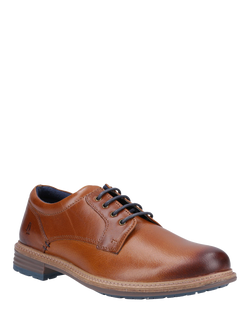 Hush Puppies Julian Leather Lace Up Shoes, Tan - view 2, Tan