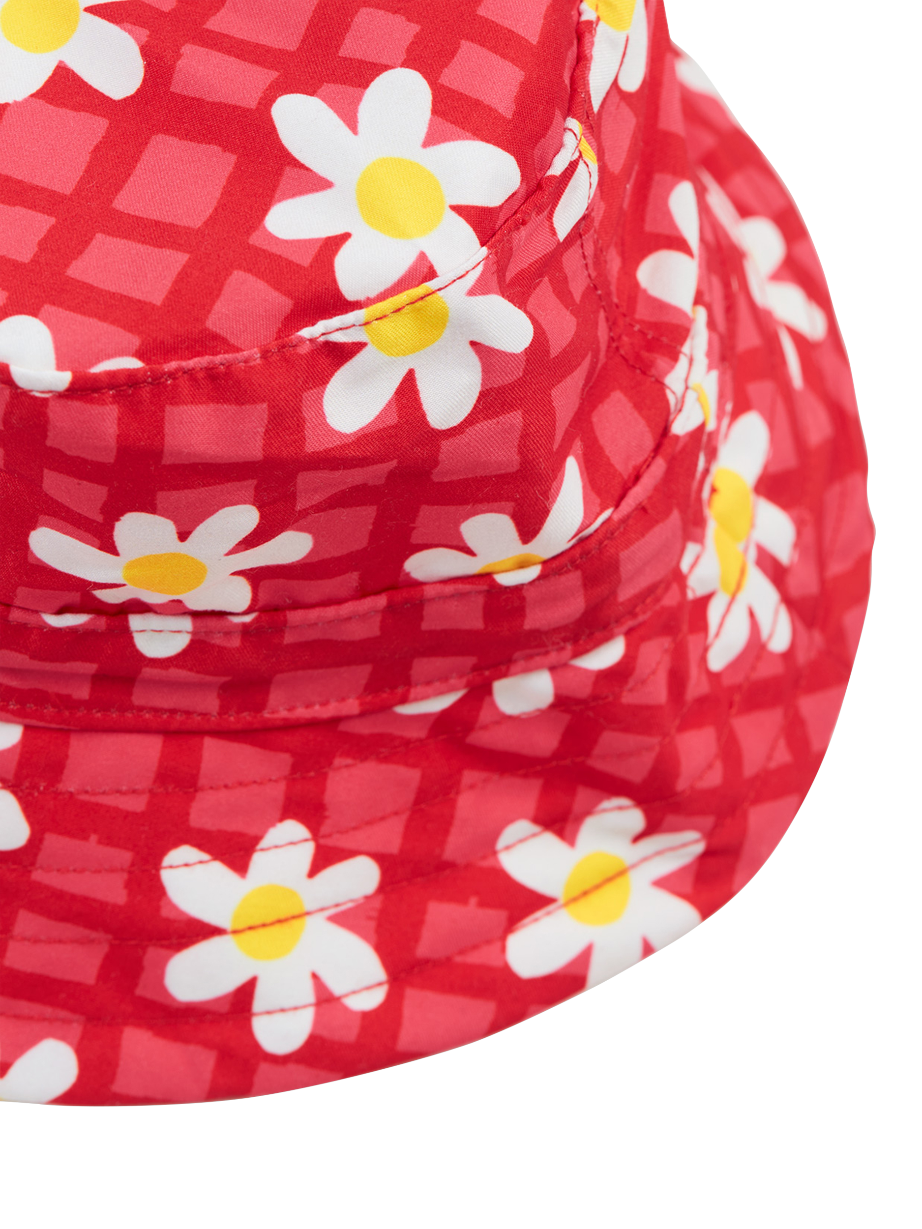 Product image 3 of 3, which shows Frugi Kids' Harbour Daisy Swim Hat, Multi, 0-4 months