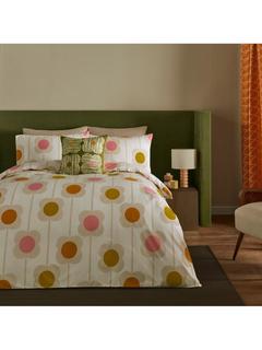 Orla Kiely Abacus Flower Super King Duvet Cover Set, Multi