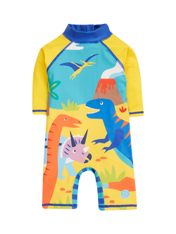 Frugi Baby Little Sun Safe Suit, Multi, Multi