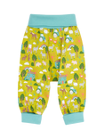 Frugi Kids' Parsnip Cotton Printed Dungarees, Farm Life, Farm Life