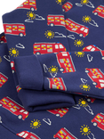 Frugi Kids' Cotton Fleece Easy On Sweatshirt, Fire Engine
