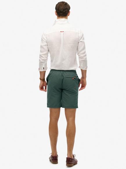 Superdry Classic 19" Logo Board Shorts - view 2, Charcoal