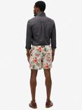 Superdry Hawaiian Print 17" Swim Shorts, Aloha Shadow