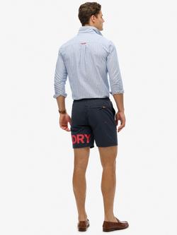 Superdry Graphic 17" Swim Shorts - view 2, Eclipse Navy