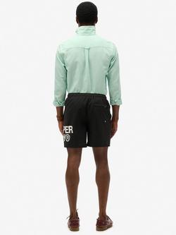 Superdry Sportswear Logo 17" Swim Shorts, Black - view 2, Black