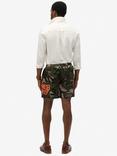 Superdry Sportswear Logo 17" Swim Shorts, Green