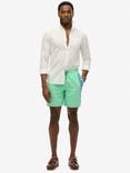Superdry Sport Graphic 17" Swim Shorts, Spring Bud Green