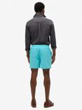 Superdry Essential 17" Swim Shorts, Aquamarine Blue