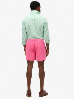 Superdry Essential 17" Swim Shorts, Shocking Pink - view 2, Shocking Pink