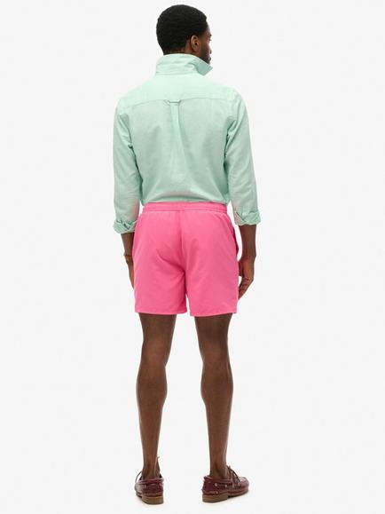 Superdry Essential 17" Swim Shorts, Shocking Pink - view 2, Shocking Pink