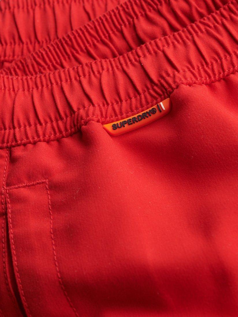 Product image 6 of 7, which shows Superdry Essential 17" Swim Shorts, Rouge Red, S