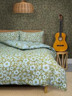 Mini Moderns Pet Sounds Duvet Cover Set - view 2, Blue/Green