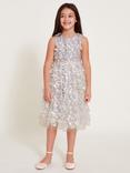 Monsoon Kids' Luella Butterfly Dress, Lilac