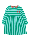 Frugi Kids' Sabina Organic Cotton Dress, Multi, Multi