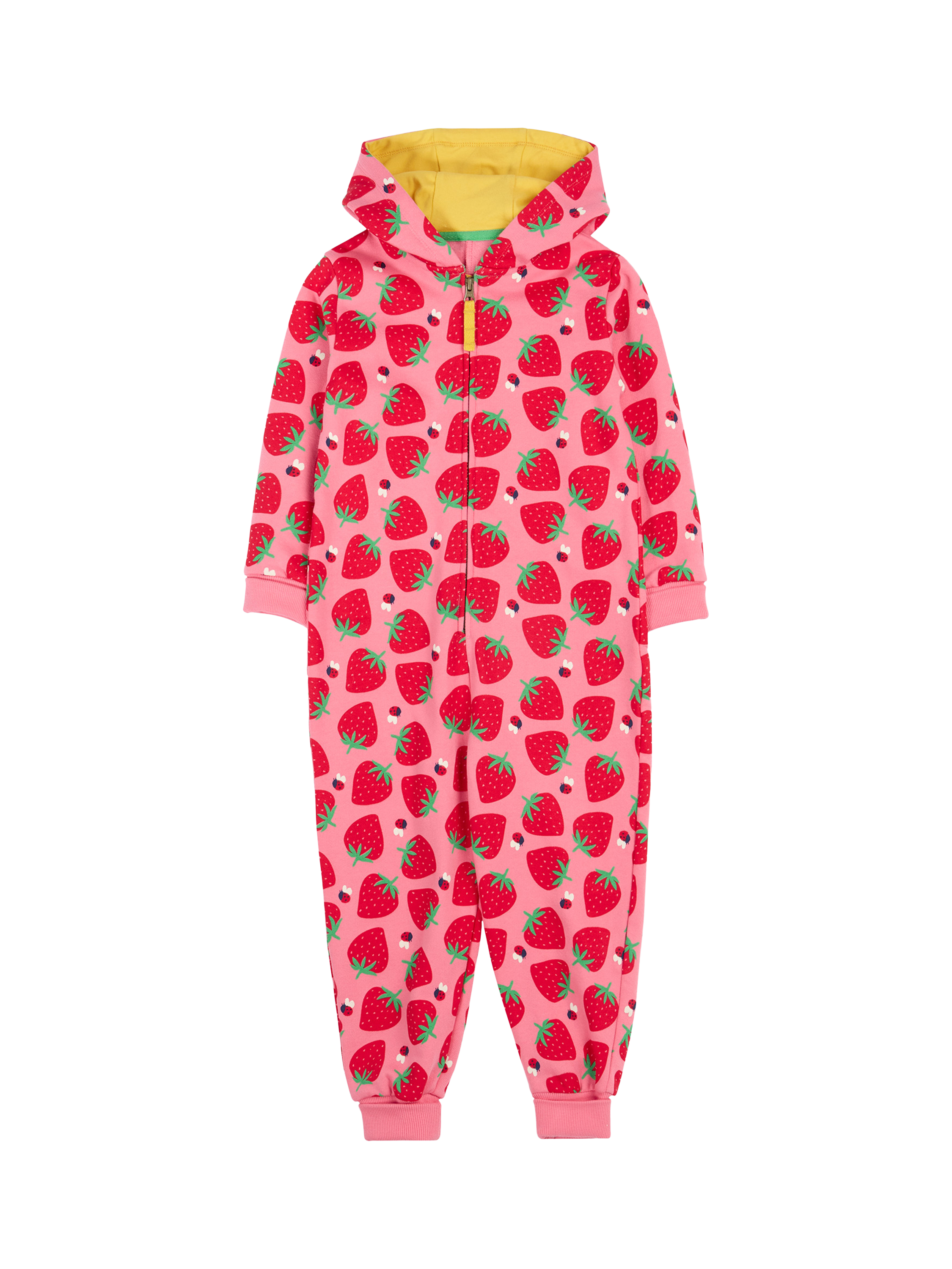 Product image 1 of 5, which shows Frugi Kids' Big Snuggle Suit, Multi, 2-3 years