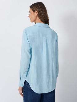 Crew Clothing Harlie Relaxed Shirt - view 2, Light Blue