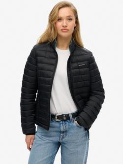 Superdry Fuji Lite Padded Jacket, Black, Black