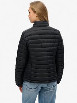 Superdry Fuji Lite Padded Jacket, Black - view 2, Black