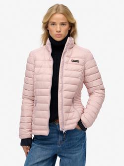 Superdry Fuji Lite Padded Jacket, Dusty Pink, Dusty Pink