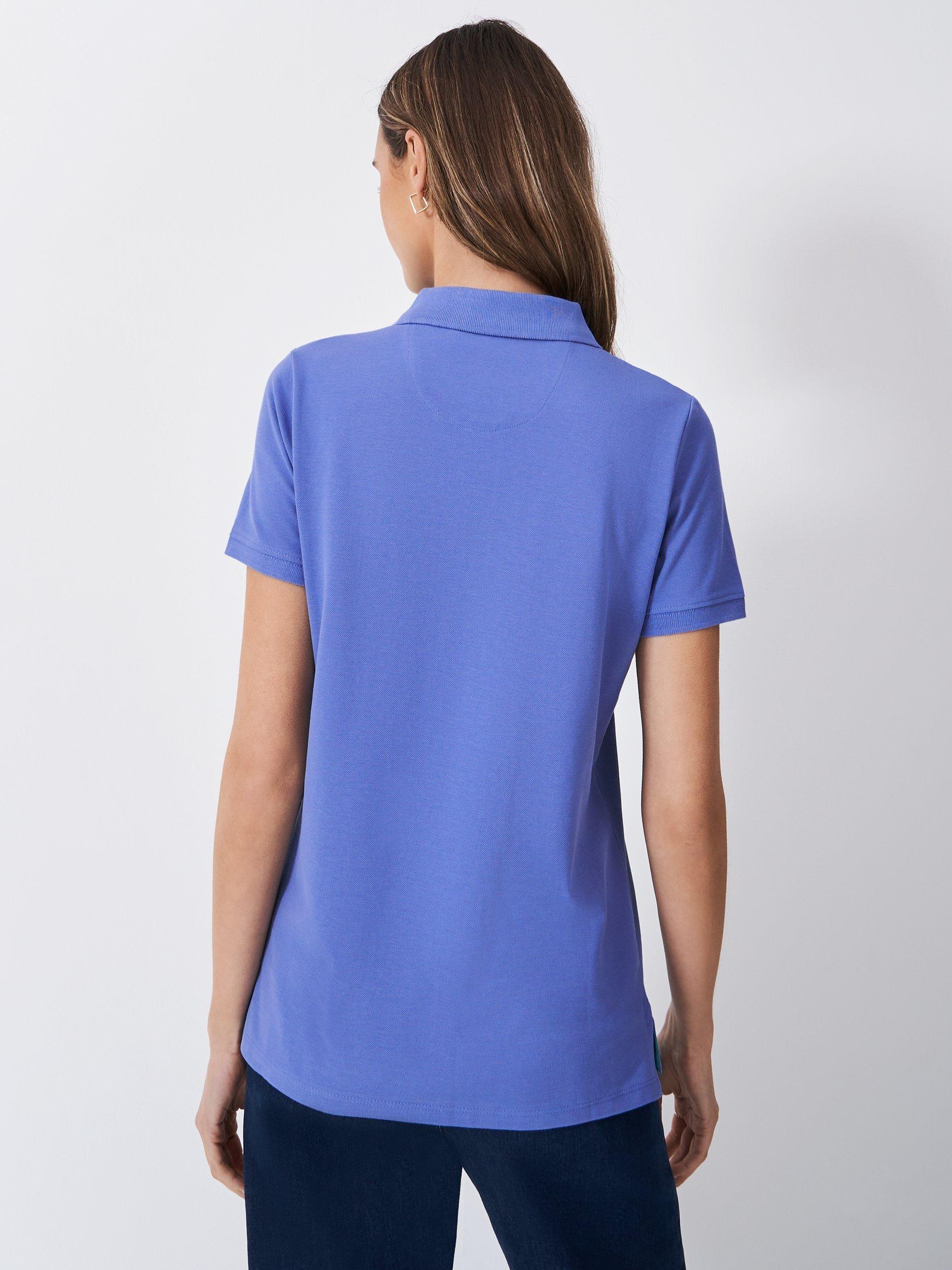 Product image 4 of 6, which shows Crew Clothing Classic Polo Shirt, Sky Blue, 8