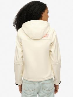Superdry Hooded Classic Trekker Jacket - view 2, Off White